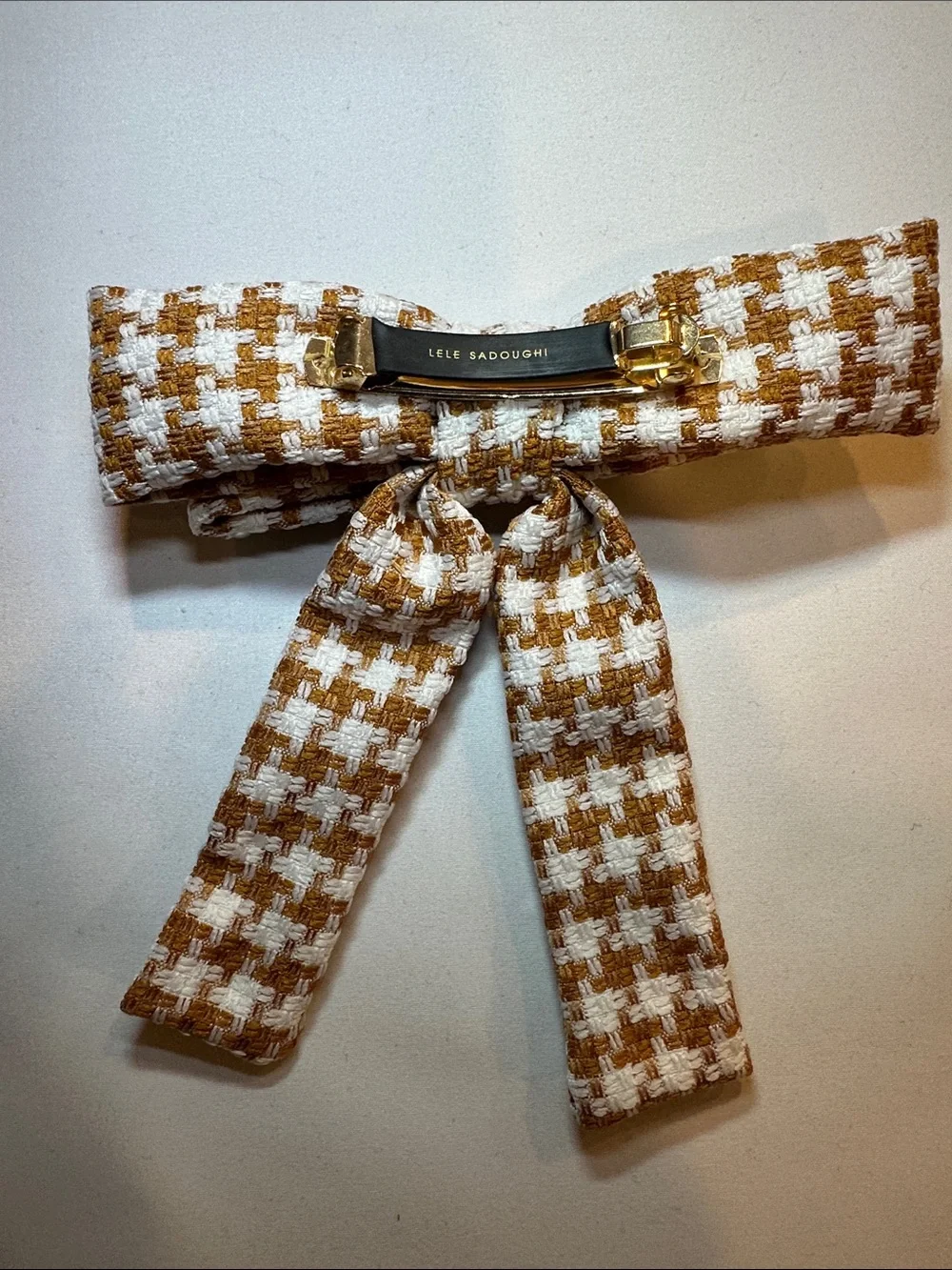 Lele Sadoughi elegant tweed
